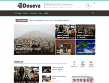 Tablet Screenshot of dogeya.com